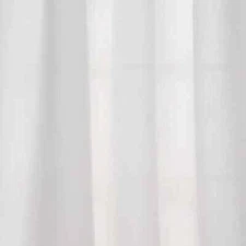 49 yards Fabric Roll Drapery, 98% LINEN, 2% COTTON,  54", Grace Sheer | White