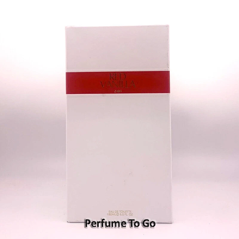 ZARA RED VANILLA for WOMEN BIG 6 oz / 6.0 oz (180 ml) EDT Spray NEW & SEALED