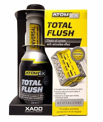 XADO Total Flush Pulitore Motore Lavaggio Motore Olio Pulitore Olio Additivo