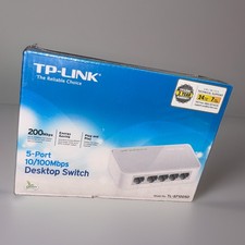TP-Link 5 Port Fast Ethernet Switch  Desktop Ethernet Splitter  Ethernet Hu...
