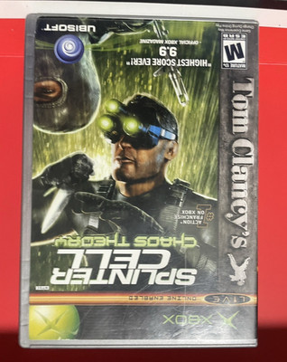 Ubisoft Splinter Cell: Chaos Theory Xbox Stealth Action M NTSC 2005 Online