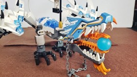 Lego Ninjago #2260 Ice Dragon Attack 2011 Complete with Minifigs & Manual Nice!