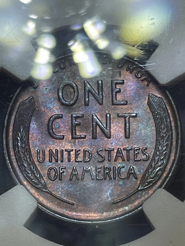 1931-S Lincoln Wheat Cent  NGC  MS 64 BN amazing Toned beautiful penny - Image 4 of 4