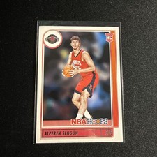 Alperen Sengun 2021-22 NBA Hoops Basketball Rookie Card # 204 Houston Rockets RC