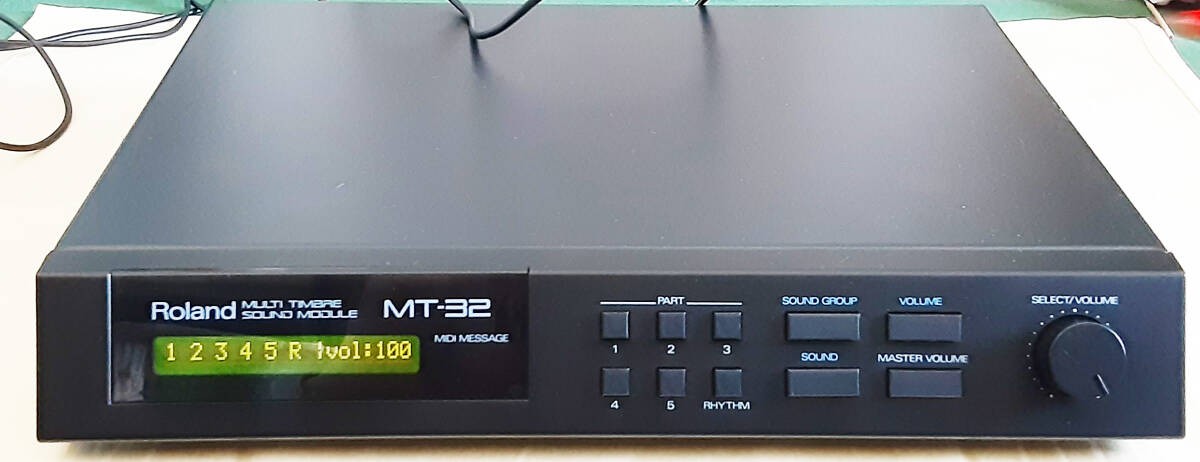 Roland MT-32 マルチティンバー音源モジュール Roland MT-32 Multi Timbre Sound Module Ver.1 Tested Vintage