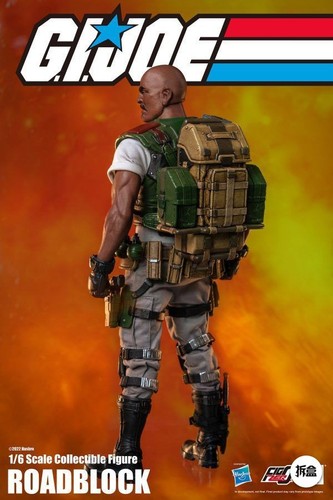 ThreeZero G.I. Joe Roadblock scala 1/6 edizione limitata Modellino nuovo in magazzino - Foto 4 di 12