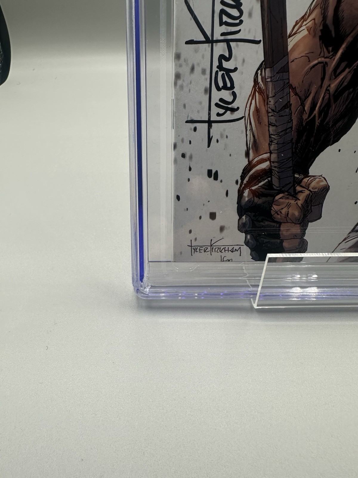 Teenage Mutant Ninja Turtles #1 CGC 9.8 SS Tyler Kirkham Signed Variant — TMNT photo 4