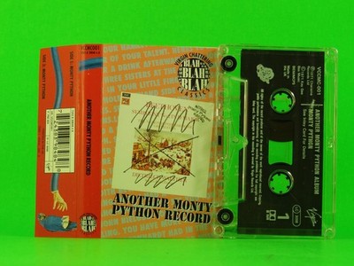 MONTY PYTHON ANOTHER MONTY PYTHON RECORD (114) 2 Track Audio Cassette KAY GEE BE