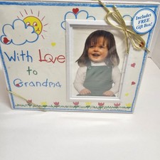 Vintage With Love To Grandma Picture Frame The Studio Resource 1991 USA