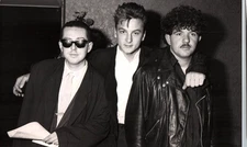 POP GROUP FRANKIE GOES HOLLYWOOD CANDID PORTRAIT 1980s ORIG PHOTO MA8