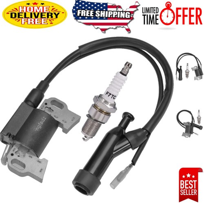 #ad Durable Ignition Coil and Spark Plug Replacement for Champion 6.5HP Generators $17.09