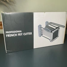NEW French Fry Cutter, Sopito Professional Potato Cutter Stainless Steel 12x12m
