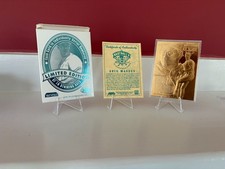 Bleachers Baseball's Greatest Champions 23 Karat Gold Cards - Greg Maddux (HOF)