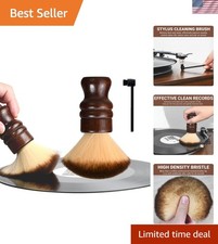 2-in-1 Vinyl Record Cleaning Kit with Stylus Brush - Anti Static Soft Record ...