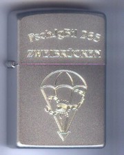 ZIPPO Fallschirmj&auml;gerbataillon 263 FschJgBtl 263 &ndash; Sturmfeuerzeug m. Diamantg...
