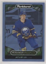 2021 Upper Deck Parkhurst Prominent Prospects Blue /25 Jacob Bryson UER #PP6 9be