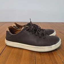 Olukai Lae'ahi Li Ili Mens Shoes Leather Sneakers 10445 Size 9 Euro 42