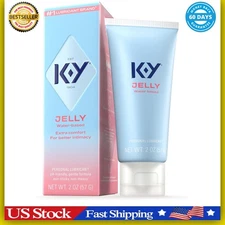 K-Y Jelly Personal Lubricant Water Based Lube for Wetter Sex -NEW- Long Lasting.