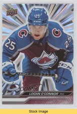 2023-24 Upper Deck Series 2 Outburst Logan O'Connor #293 READ 0kr0