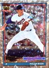 2026 Topps Nolan Ryan Rangers #T91-97 Crackle Foilboard Parallel Rangers HOF TEX