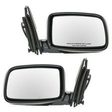 Trq Driver And Passenger Side Mirror Assembly Set Power Paint To Match Smooth