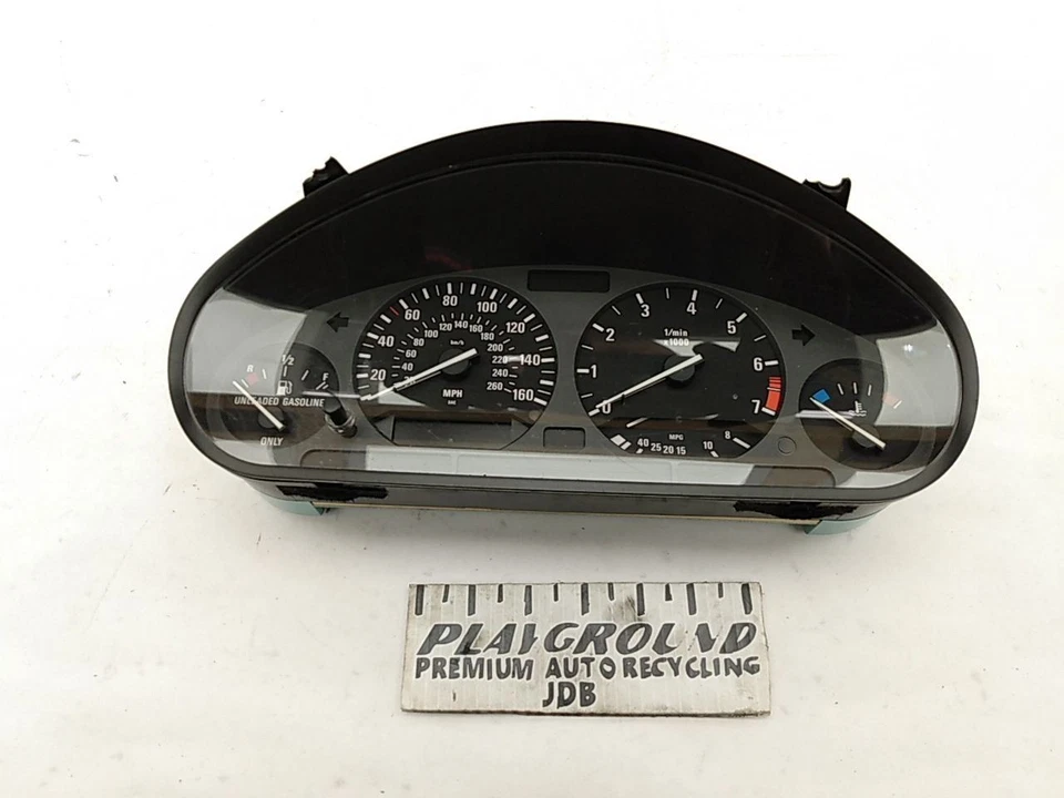 **AS IS** BMW 318i 325i E36 Sedan Speedometer Instrument Gauge Cluster 92-95 - Image 2 of 4