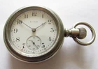 Antique Elgin Pocket Watch 18 size 17 jewels for Parts-Repair