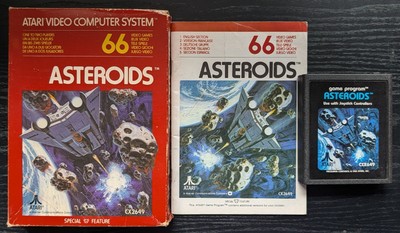 Asteroids - Atari 2600 VCS - Boxed & Complete!