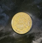 1860 USA Twenty D dollar souvenir gold coin with Liberty Head