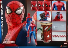 New Hot Toys VGM48 Marvel's Spider-Man 1/6 Spider-Man Classic Suit Action Figure