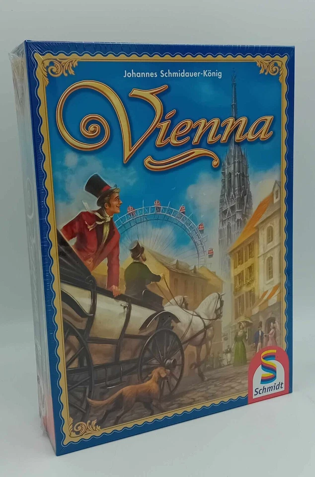 Schmidt Vienna Brettspiel deutsch englisch französisch italenisch NEU in Folie - Bild 1 von 4