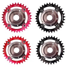 Anello della catena BCD104mm Motore della ruota motrice centrale per bici da