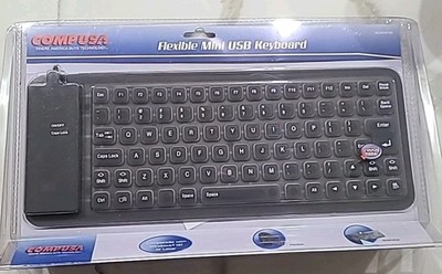 Waterproof Keyboard roll up silicone USB By @Designs