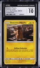 2019 POKEMON BLACK STAR PROMOS COSMOS HOLO DETECTIVE PIKACHU CGC 10 GEM MINT