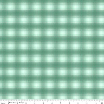 Micro Gingham Basics 455 Alpine Riley Blake