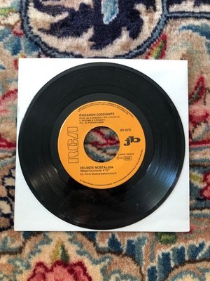 Vinile LP 45 Giri 7'' - Celeste Nostalgia Cocciante - Marinaio Morandi - Juke Box
