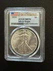 2024 $1 AMERICAN SILVER EAGLE PCGS MS70  FIRST STRIKE FLAG LABEL