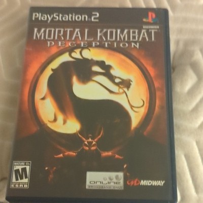 Midway Mortal Kombat: Deception Sony PlayStation 2 PS2 M Multiplayer Online