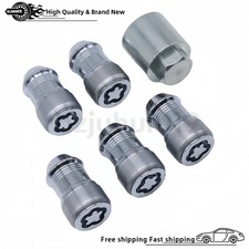 Fits 2018-2026 Jeep Gladiator Wrangler Jl 2.0l Wheel Lock Locking Lug Nut Kit
