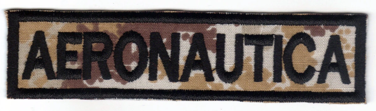 Aeronautica Militare Esercito - Toppe Termoadesive Patch, Misura: 8,1 x 4 cm Catch the Patch - il tuo negozio per i cerotti e i cerotti con il ferro da stiro | essere individuale