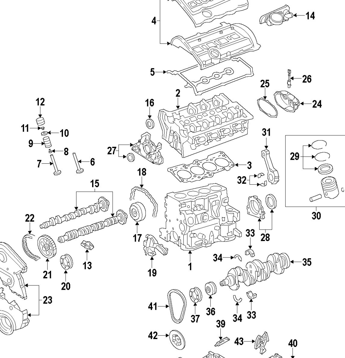Audi A4 B7 Golf Jetta Passat 2 0T FSI Engine Chain Tensioner Valve