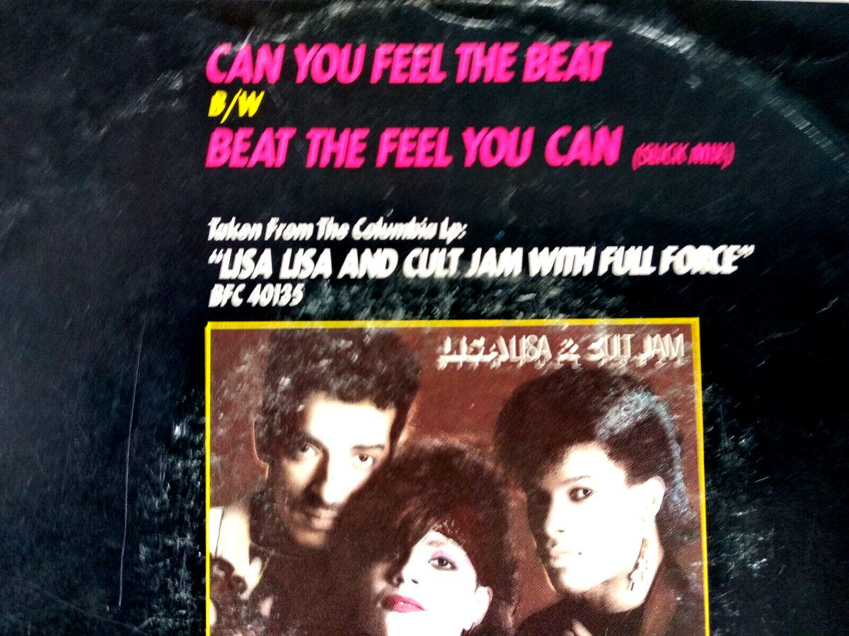 45 RPM LISA LISA & CULT JAM WITH FULL FORCE, CAN YOU FEEL