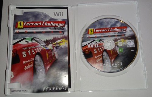 Ferrari Challenge Deluxe Edition, Nintendo Wii, Like New FREE POSTAGE SHIPPINGoz - Picture 3 of 5