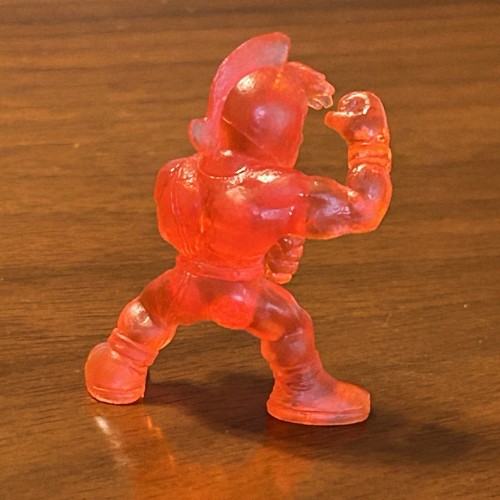 2002 Bandai ULTIMATE MUSCLE Men Kinnikuman KID MUSCLE Figure RED TRANSLUCENT - Picture 3 of 7