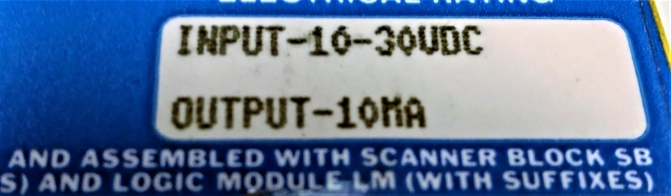 Banner Engineering EM3 MULTI-BEAM Scanner Block - Image 2 of 4