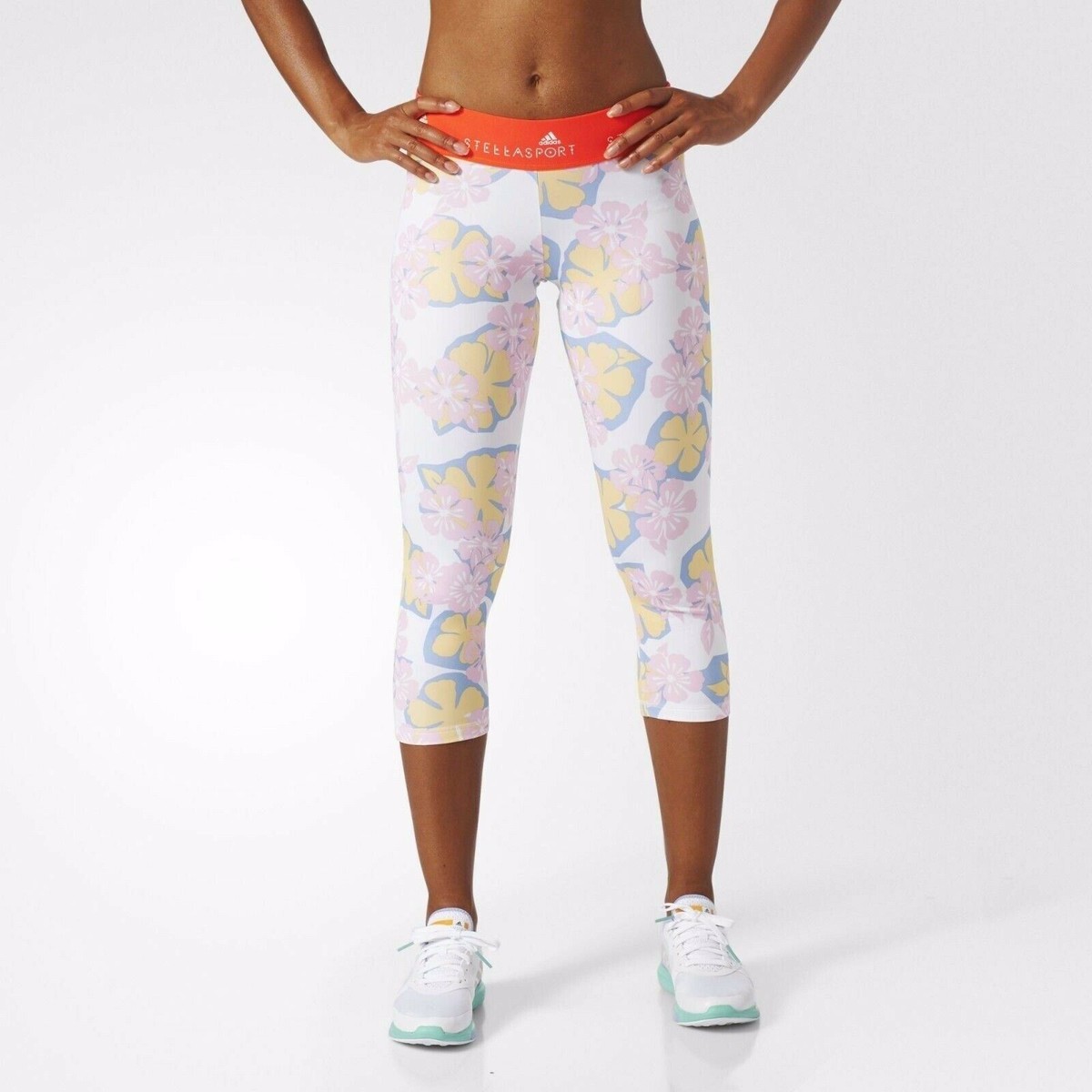 AZ7770] Womens Adidas Stellasport 3/4 Hawaii Training Tights