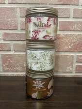 Bellevue Luxury Soy Candles 3 Chai Tonka, Ocean Vetiver, Chai Cardamom New 12 Oz