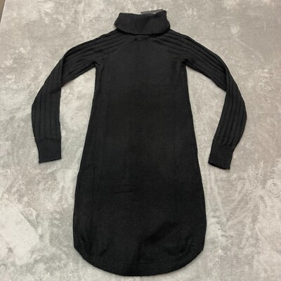black sweater dress fashion nova Women's Midi Merino Travel Dress | Moonlight Blue | Size XS