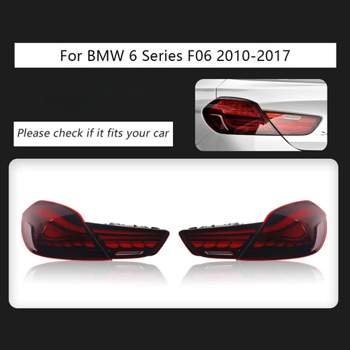 Paar LED Rücklicht Montage Bremsleuchten Für BMW 6er F06 F12 F13 2010-2017 Rot - Bild 2 von 10