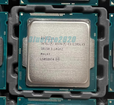 Intel Xeon E3-1285L V3 LGA1150 SR15B 3.1GHz 4-Core 8-Thread 65W CPU Processors